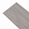 vidaXL Tavole per Pavimenti 18 pcs Grigio scuro 2,51 m&sup2; PVC