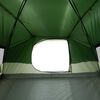 vidaXL Tenda da Campeggio a Cupola per 6 Persone Verde Impermeabile