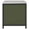 vidaXL Stoccaggio in cucina Verde oliva 60 x 50 x 92 cm Acciaio