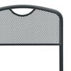 vidaXL Sedie da giardino 2 pcs Antracite 52,5 x 46 x 82 cm Ferro