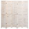vidaXL Divisorio a 5 Pannelli 175x165 cm in Legno