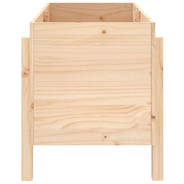 vidaXL Fioriera Rialzata da Giardino 101x50x57 cm Legno Massello Pino