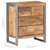 vidaXL Credenza 60x35x70 cm in Legno di Mango Grezzo