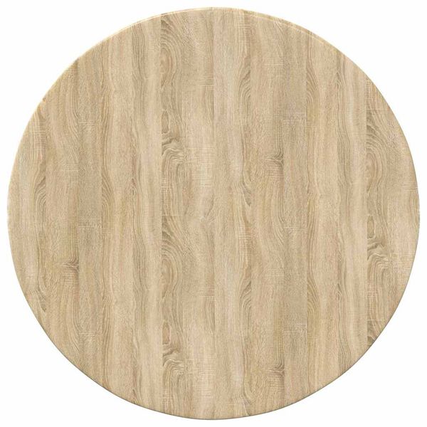 vidaXL Piano del tavolo rovere sonoma 50 x 50 x 1,5 cm