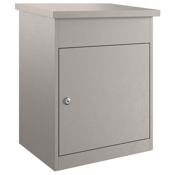 vidaXL Cassetta per pacchi con archiviazione Ruggine 47.5 x 38 x 59 cm