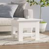 vidaXL Tavolino da Salotto Bianco Lucido 55x55x42 cm Legno Multistrato