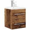 vidaXL Armadio per Lavabo da Bagno Legno vecchio 41 x 38,5 x 48 cm