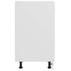 vidaXL Armadio Inferiore &ldquo;Lyon&rdquo; Bianco 60x46x81,5 cm
