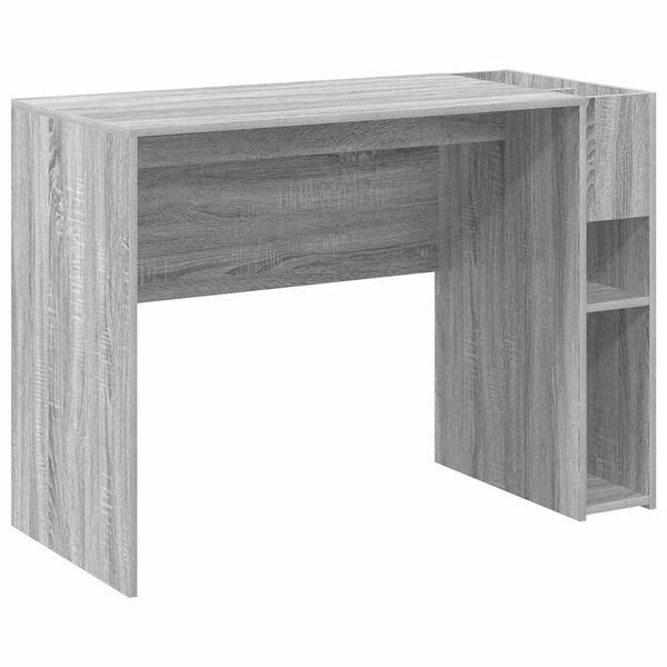 vidaXL Scrivania Grigio Sonoma 109 x 50 x 78 cm Legno multistrato