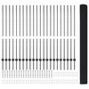 vidaXL Recinzione con Posto Grigio 1,4 x 50 m Acciaio e PVC