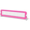 vidaXL Barriera di Sicurezza per Letto Bambino 150 x 42 cm Rosa