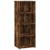 vidaXL Credenza Rovere Fumo 45x41x124 cm in Legno Multistrato