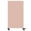 vidaXL Credenza Rosa 100,5x39x72 cm in Acciaio