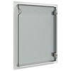 vidaXL Pannello di Accesso Bianco 43.5 x 33 x 3 cm Acciaio
