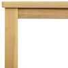 vidaXL Tavolo Consolle da Giardino 110x40x75cm Legno Massello Acacia