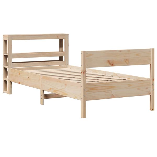 vidaXL Letto senza Materasso 90x190 cm in Legno Massello di Pino