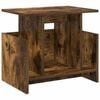vidaXL Supporto TV 50 x 35 x 45 cm Rovere fum&eacute; Legno ingegnerizzato