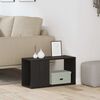 vidaXL Mobile Porta TV Rovere Nero 60x24x32 cm in Legno Multistrato
