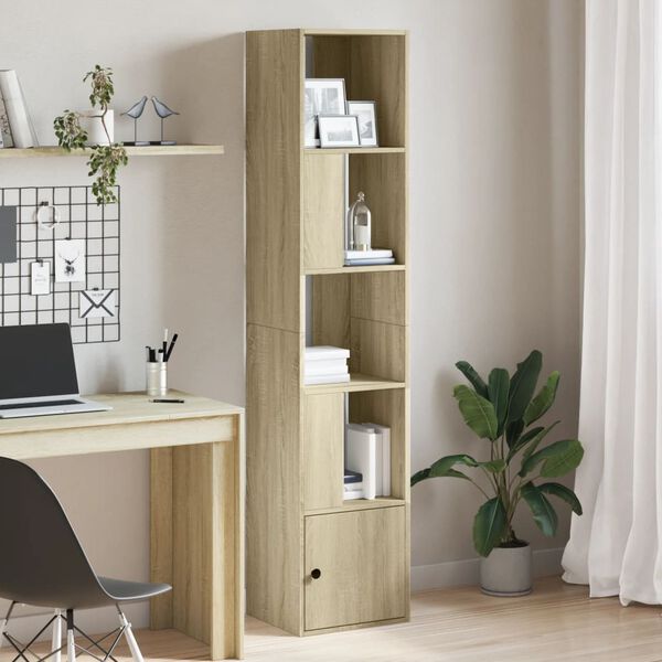 vidaXL Libreria Rovere Sonoma 40x36x189 cm in Legno Multistrato
