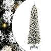 vidaXL Albero di Natale artificiale Bianco 240 cm