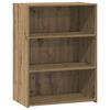 vidaXL Credenza Rovere Artigianale 70 x 41 x 93 cm