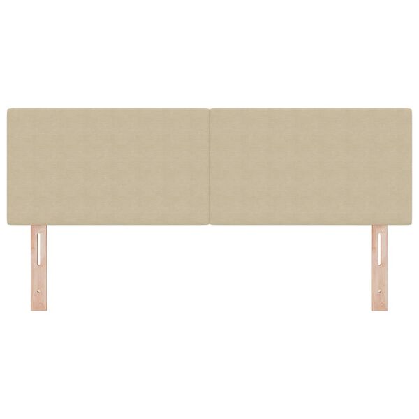 vidaXL Testiera Grigio Verde Chiaro 144 cm Pelle Sintetica