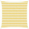 vidaXL Telo Ombra Giallo e Bianco 2 x 2 m HDPE