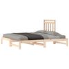 vidaXL Dormeuse Estraibile 2x(90x200) cm Legno Massello di Pino