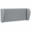 vidaXL Orecchia della Testata Grigio chiaro 40 x 23 x 6 cm Tessuto