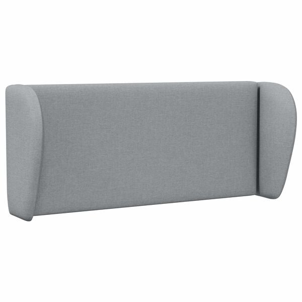 vidaXL Orecchia della Testata Grigio chiaro 40 x 23 x 6 cm Tessuto