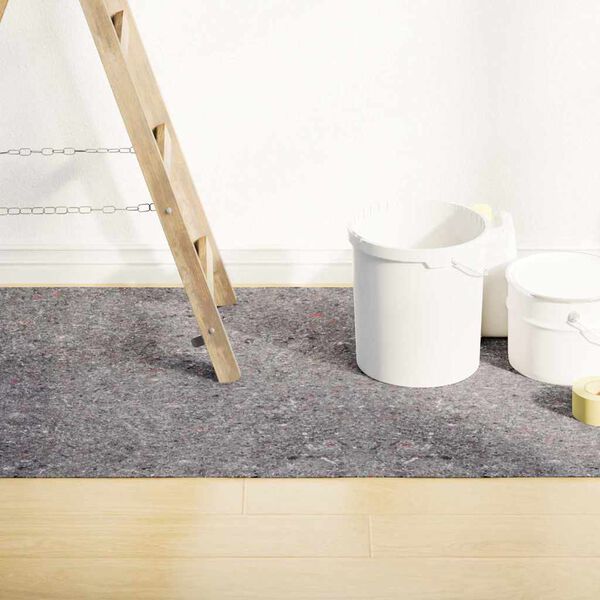 vidaXL Pile Antiscivolo da Pittore 2 pz 50 m 220 g/m&sup2; Grigio