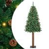 vidaXL Albero di Natale snodato Verde 180 cm