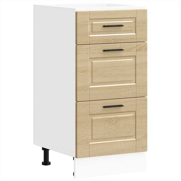 vidaXL Base da Cucina Porto Rovere Sonoma in Legno Multistrato