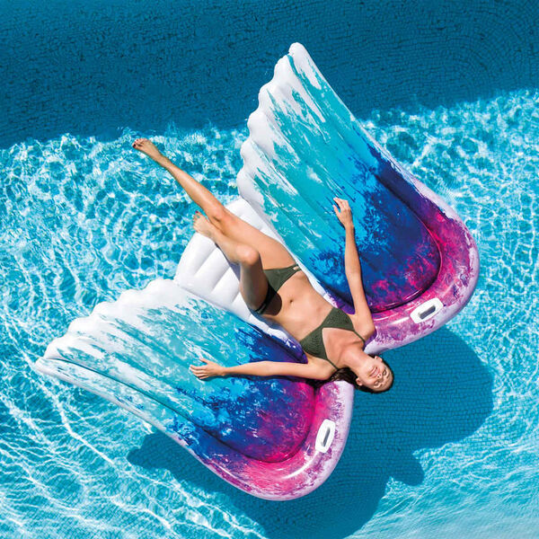 Intex Galleggiante per Piscina Angel Wings Mat 58786EU