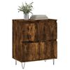 vidaXL Credenza Rovere Fumo 60x35x70 cm in Legno Multistrato