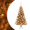vidaXL Albero di Natale Oro 120 cm PET