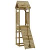 vidaXL Casetta con Arrampicata in Legno di Pino Impregnato