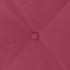 vidaXL Cuscino per Schiena Rosso Vino 140 x 50 cm Tessuto in Cords