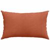 vidaXL Cuscini da Divano 2 pcs Rosso Arancio 50 x 30 cm