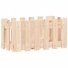 vidaXL Fioriera Giardino Design a Recinzione 60x30x30 cm Massello Pino