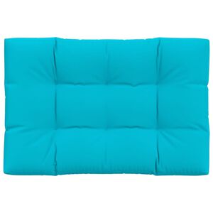 vidaXL Cuscino per Pallet Turchese 120x80x12 cm in Tessuto