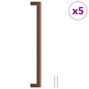 vidaXL Maniglie per Mobili 5pz Bronzo 320mm in Acciaio Inox