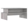 vidaXL Tavolino Salotto Grigio Sonoma 90x55x42,5 cm Legno Multistrato
