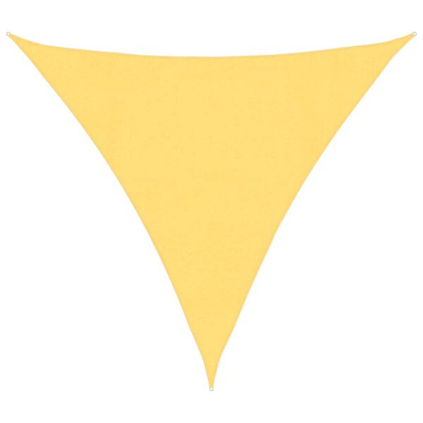 vidaXL Vela Parasole 160 g/m² Beige 4x4x4 m in HDPE