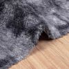 vidaXL Tappeto Shaggy a Pelo Lungo NAVARRA Grigio Scuro 240x240 cm