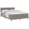 vidaXL Letto a molle con cuscino Talpa 140 x 200 cm Tessuto