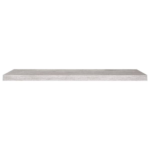 vidaXL Scaffale a Parete Grigio Cemento 90x23,5x3,8 cm in MDF