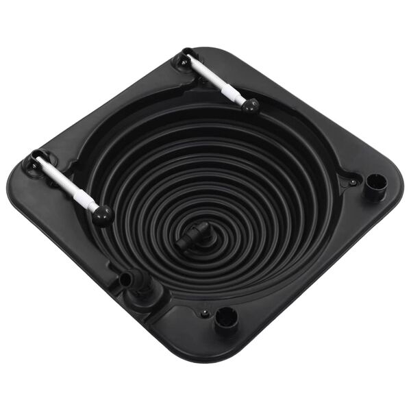 vidaXL Riscaldatore Solare per Piscina 75x75x36 cm HDPE in Alluminio