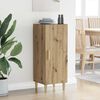 vidaXL Credenza Rovere artigianale 34,5 x 34 x 90 cm Legno multistrato