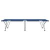 vidaXL Letto da campeggio pieghevole 2 pcs Blu 194 x 62.5 x 42.5 cm
